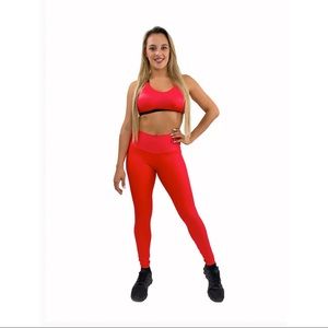 Fit Body Brazil - workout out set - red